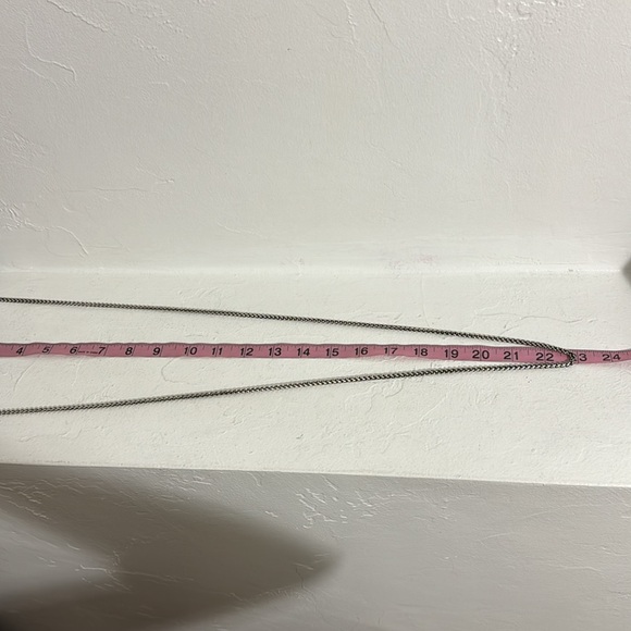 Brighton black croc embossed leather clutch/wallet w/ chain - Picture 15 of 15